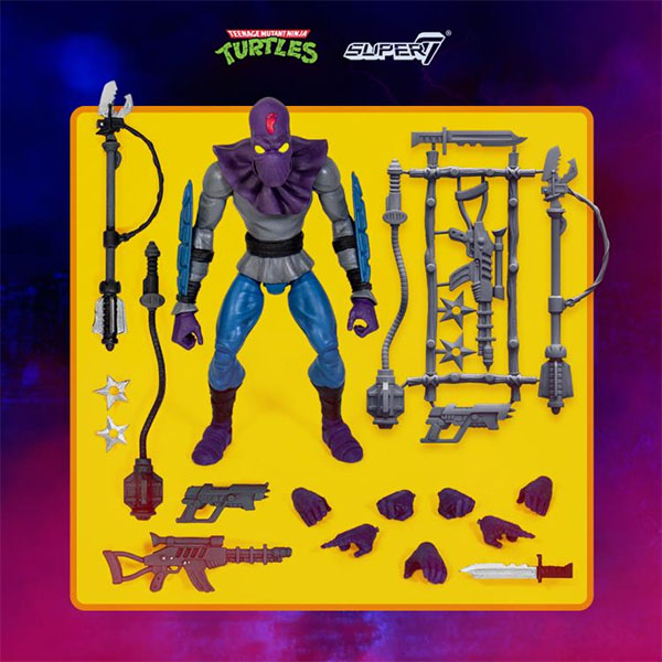 Super 7 Teenage Mutant Ninja Turtles Ultimates Foot Soldier Version 2 Action Figure